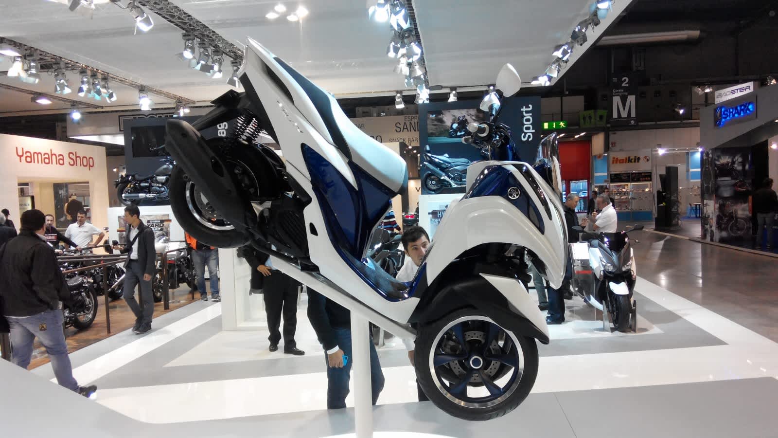 Yamaha Motor на выставке EICMA в Милане