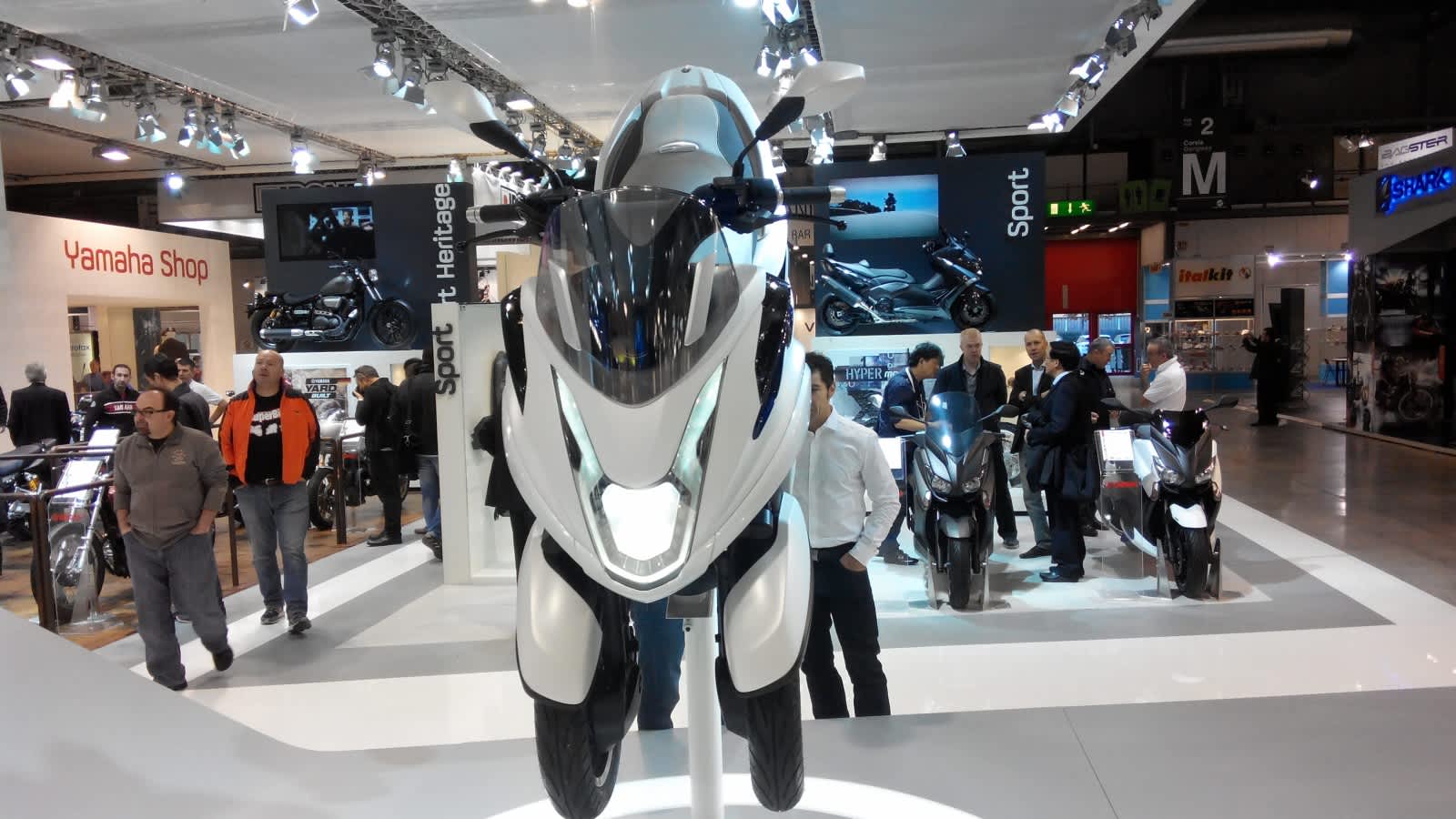 Yamaha Motor на выставке EICMA в Милане